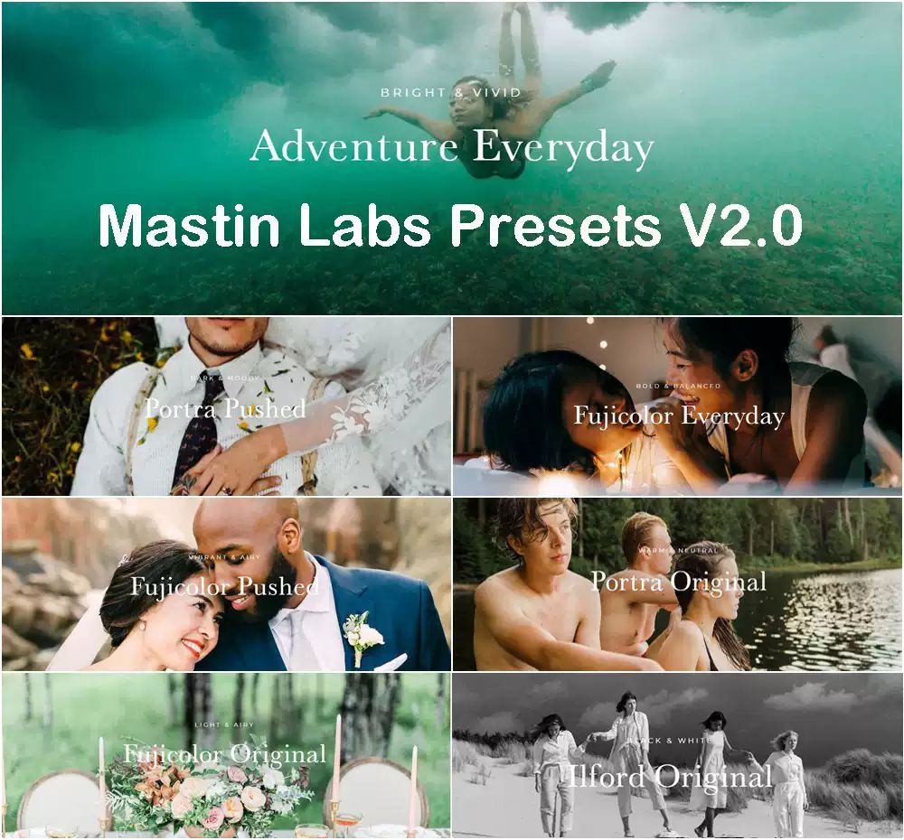 Preset-9813, Bộ 30 preset Mastin Labs 2021 bộ lọc tông màu Fujifilm gói cài sẵn cho LR PS CaptureOne C1