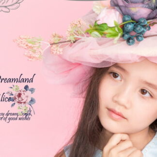BA09, Bộ 6 PSD nhiếp ảnh trẻ em chủ đề "Dreamland Alice"