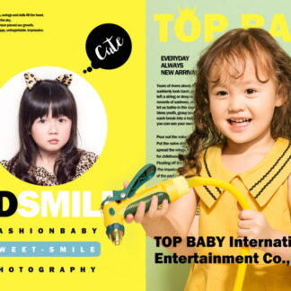 CHPT-005, Bộ 9 PSD Template Text mẫu bìa tạp chí trẻ em ảnh ngang