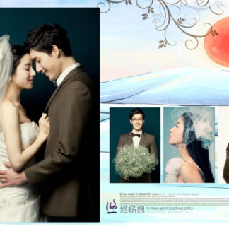 Think & Thread Wed-033, Bộ 18 PSD Wedding Template "suy nghĩ và quyết định bên anh"