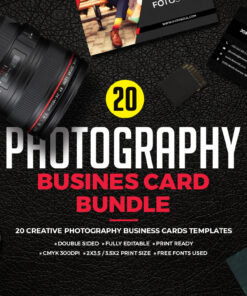 Photography Business Card bundle