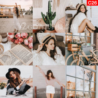 Preset lightroom mau do kem cho anh du lich blogger