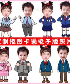 chibi Z8 mau ghep dau tre em 1