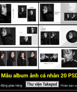 Album Qc073 mau psd album ca nhan 1