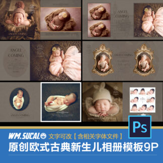 PB066 Album newborn vintage 1