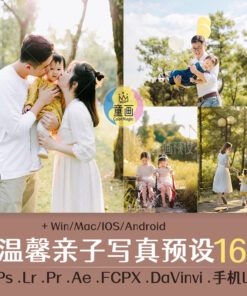 Preset 1712 mau am ap anh gia dinh ngoai troi 1