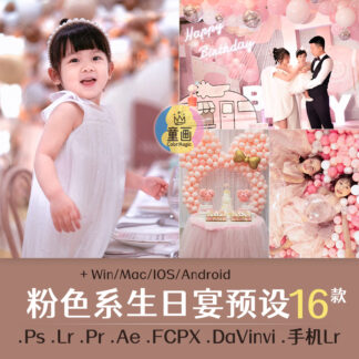 Preset 8792 mau hong le sinh nhat trong nha 1