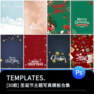 PSD 9030 vat lieu nen ghep anh giang sinh 1