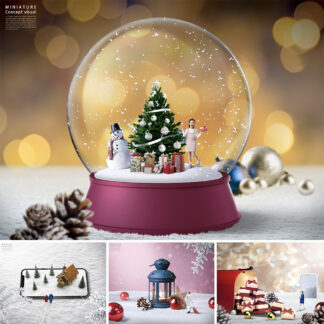 BG 2811 psd ghep anh nguoi ti hon giang sinh 1