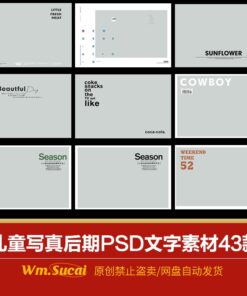 DP165 Bo 43 PSD nen van ban tieng anh studio xu huong thoi trang nam nu hau ki anh tre em 1