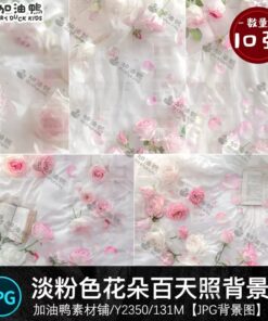 Y2350 Bo 10 JPG do net cao anh nen hoa hong mau hong nhat ghep anh be so sinh day thang day nam 2