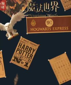 BG 3386 Bo 17 PSD mau hau ki studio anh tre em tre so sinh chu de the gioi phu thuy Harry Potter 3