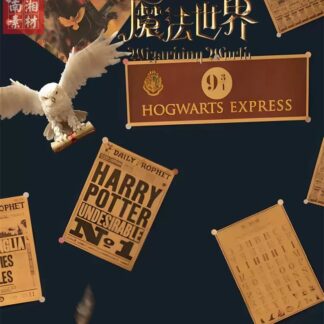 BG 3386 Bo 17 PSD mau hau ki studio anh tre em tre so sinh chu de the gioi phu thuy Harry Potter 3