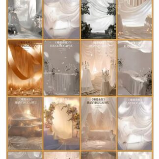 BG 4852 Bo 15 PSD mau chinh sua hinh cap doi hinh cuoi Vera chat lieu nen gac trang satanh nen lua 2