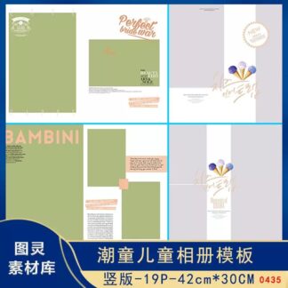 Album 3750 Bo 19 PSD mau thiet ke album tre em phien ban doc phong cach cao cap tap chi thoi trang 2