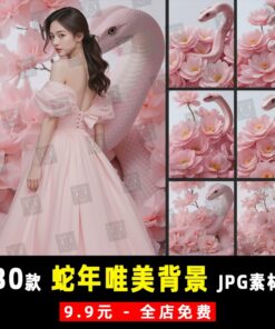 JPG 4523 Bo 30 JPG do net cao vat lieu nen AI anh tre em me bau studio chu de hoa hong nam ran 2025 1